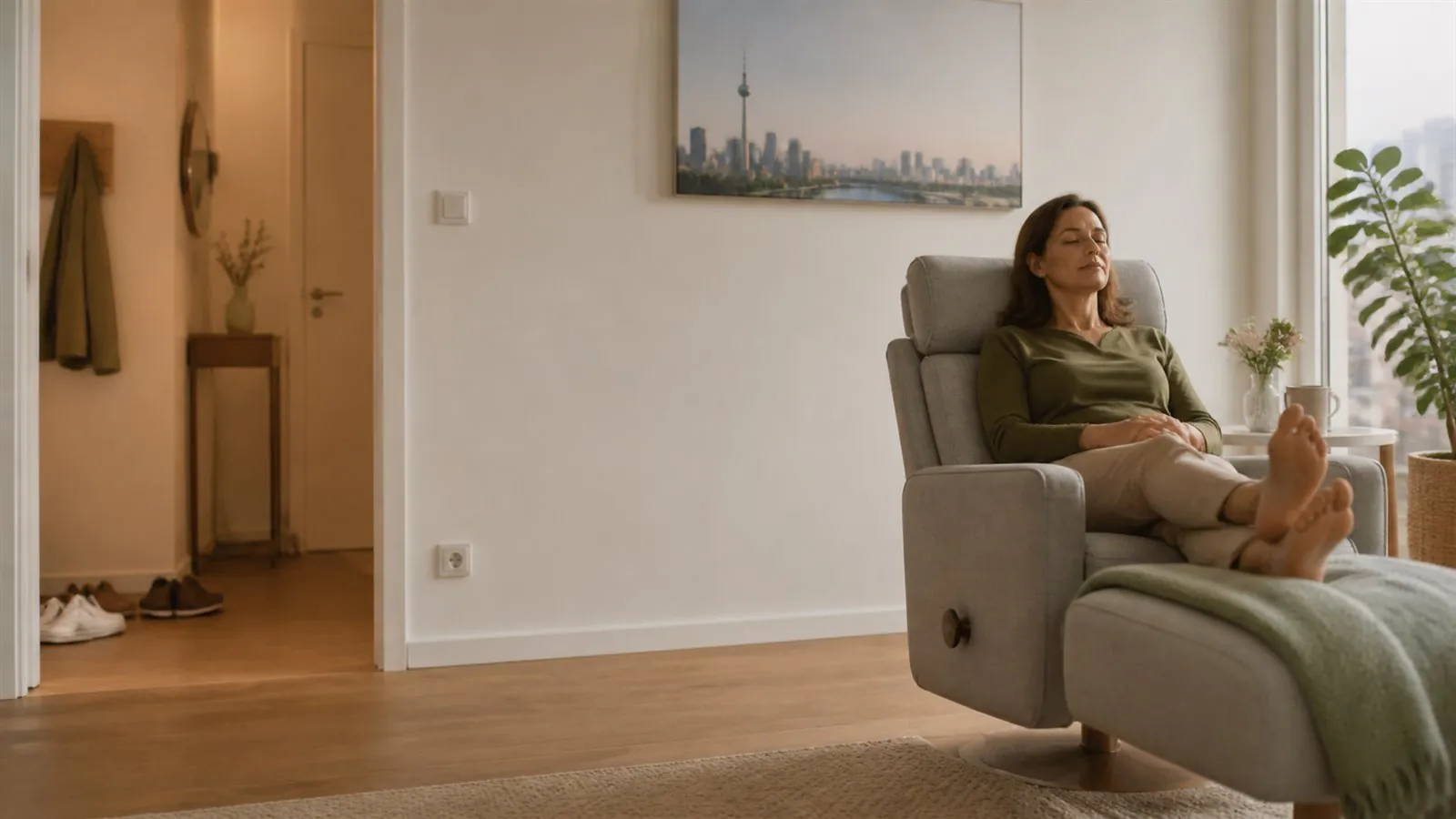 Entspannte Wellness-Auszeit im eigenen Zuhause